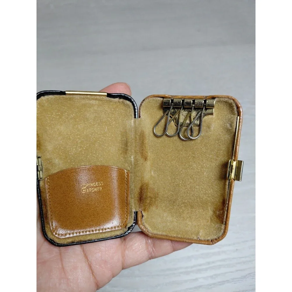 Vintage Princess Gardner Key Case / Key Holder Hard Case